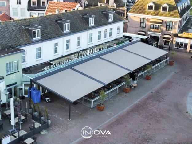 Inova Group - Terrasoverkapping doek