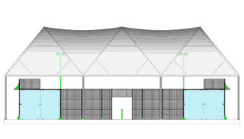 Nebula Padelbaanoverkapping Inova