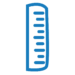 Iconen Specificaties Padelbaanoverkappingen_Dekking hoogte blauw Iconen Specificaties Padelbaanoverkappingen_Dekking hoogte blauw