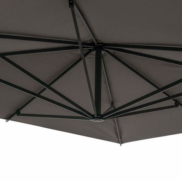 Zweefparasol met zijarm, model Pensile Retrattile, Gaggio, Professionele parasols