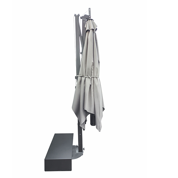 Zweefparasol met zijarm, model Pensile Retrattile, Gaggio, Professionele parasols