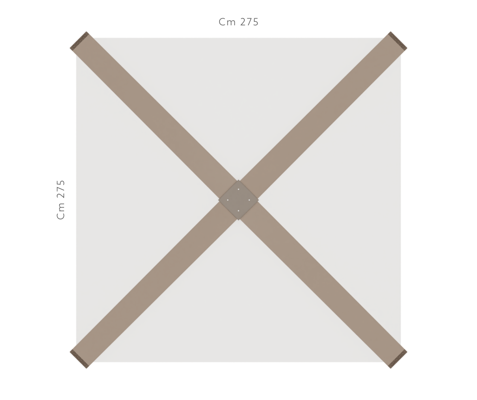 Stick design parasol